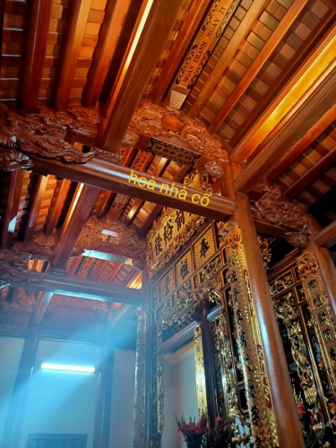 Thi công nhà thờ họ 3 gian tại Hà Nam