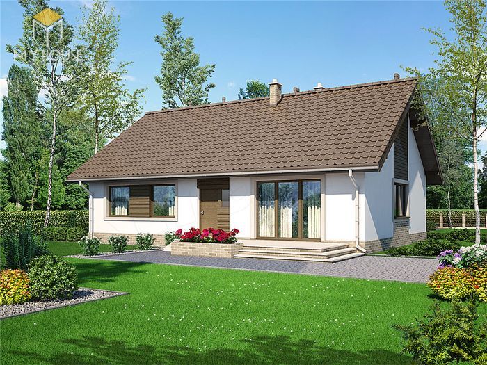 Nhà gỗ 3 gian 18 cột có vì thuận